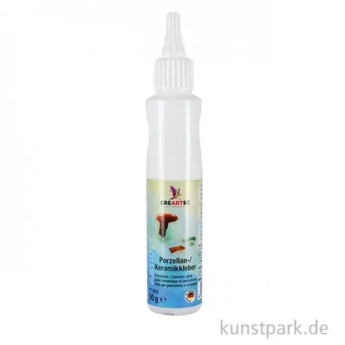 Begrenztes Angebot Porzellan- und Keramikkleber, weiß, wasserfest, 90 g