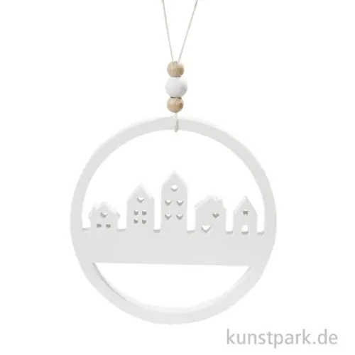 Letzte Chance Silikonform Häuserkranz I, 18 cm