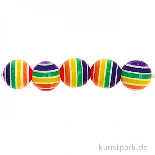 Schnäppchen Regenbogen Perlen, Rund, 4 mm Durchmesser, 120 Stück