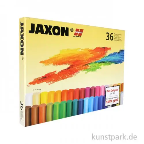 JAXON Ölpastellkreide, 36 Stifte im Kartonetui Limited Edition