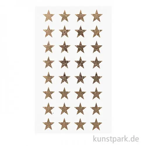 Preis Gesenkt Sticker - Sterne, Gold, 13 mm