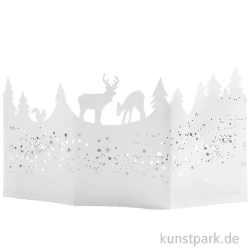 Weltweiter Versand Good old friends - Fensterbildkarte, Wundervolle Wintertage