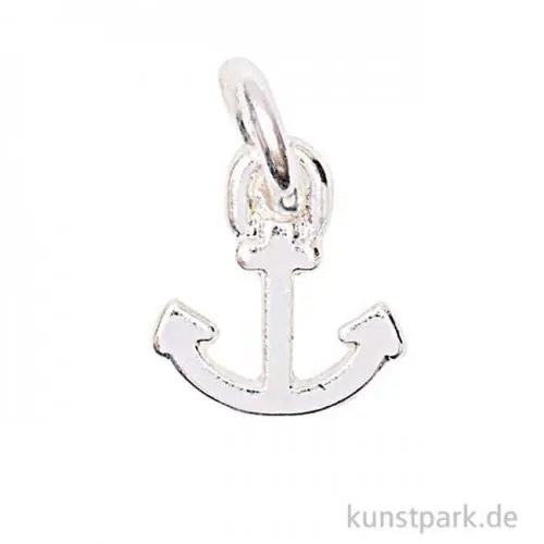 Im Trend Anhänger für Schmuck - Anker, Silber