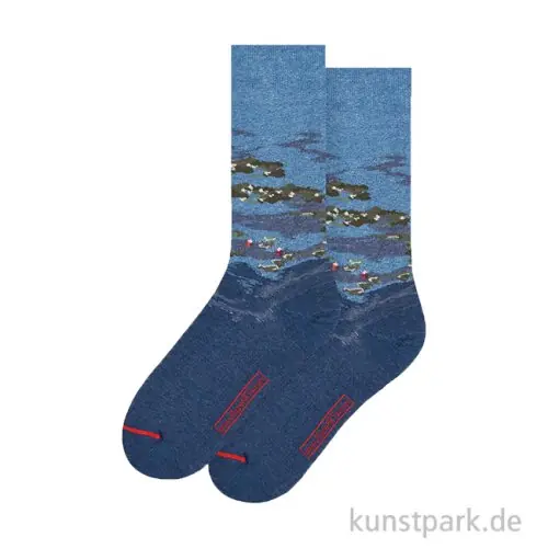 MuseARTa ARTSOX - Kunstsocken, Claude Monet, Water Lilies, 36-40 Direkt Vom Hersteller