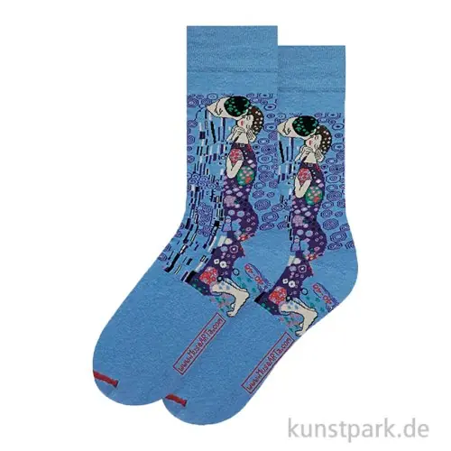 MuseARTa ARTSOX - Kunstsocken, Gustav Klimt, The Kiss, 40-46 Kostenloser Rückversand