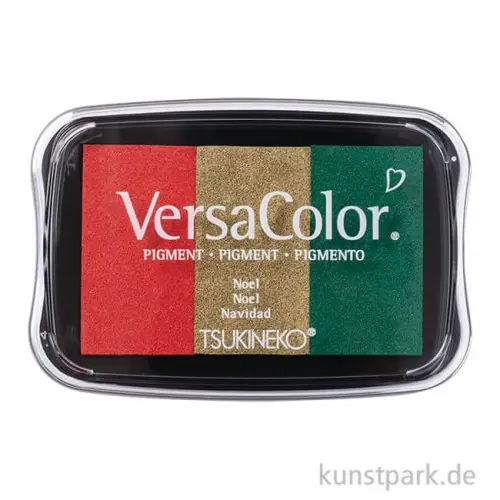 Stempelkissen Versacolor, Weihnachten, 3 Farben sortiert Zertifiziert