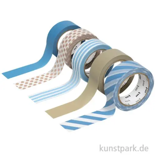 Schneller Versand MT Masking Tape Set - Giftbox Grayish, 15 mm, 5 x 7 m