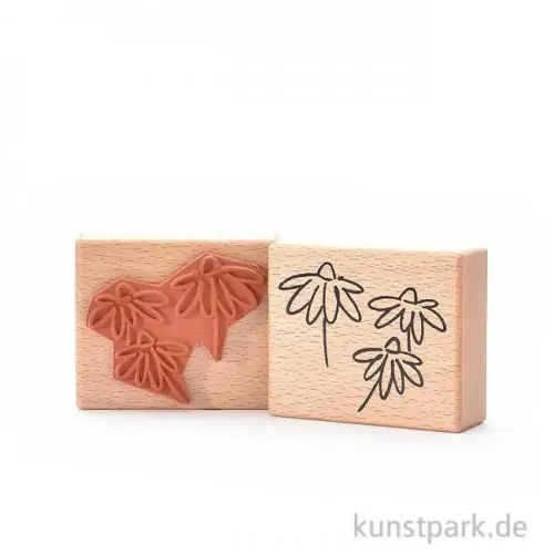 Heißes Angebot Stempel - Drei Margeriten, 6x7 cm