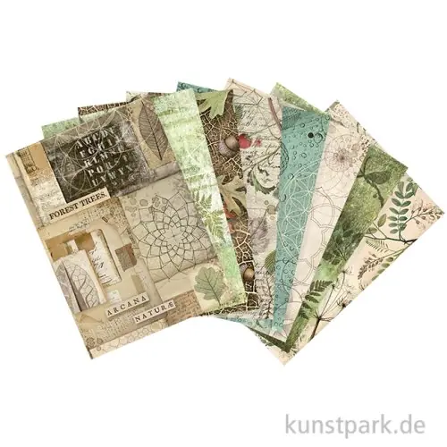 Kostenfreie Lieferung Stamperia Reispapier Selection - Forest, DIN A6