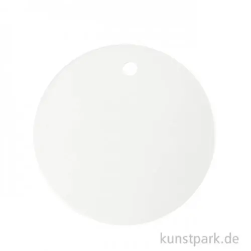 Platte aus Keramik - Rohling zum Bemalen, rund, weiß, 15 cm Direktkauf