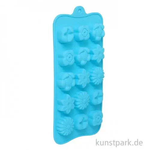 Ausverkauf Silikonform - Blumen III