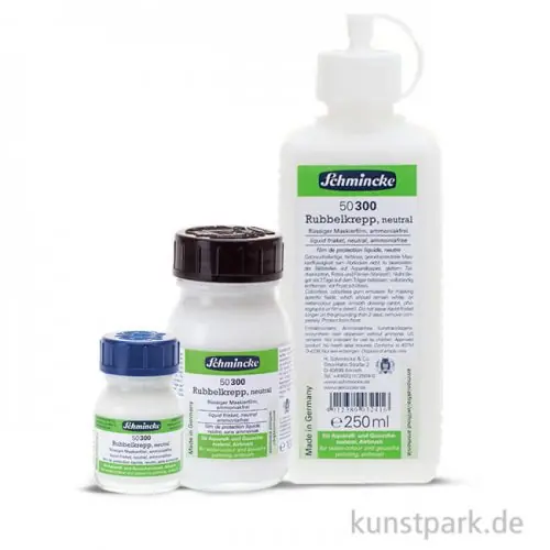 Schmincke Rubbelkrepp, flüssiger Maskierfilm für Aquarell Günstig