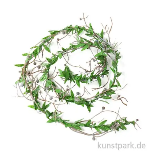 Billig Deko Blättergirlande, 90 cm
