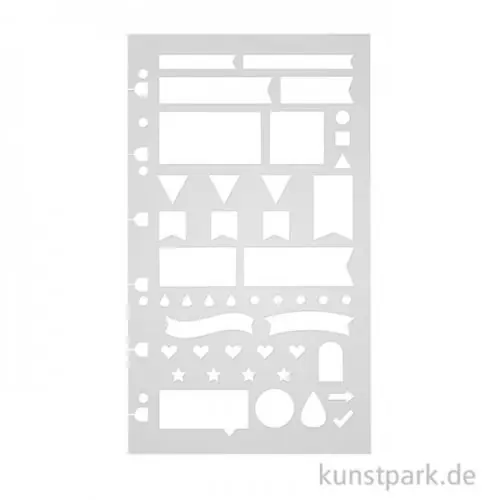 Top-Angebot FILOFAX Schablone - Planning