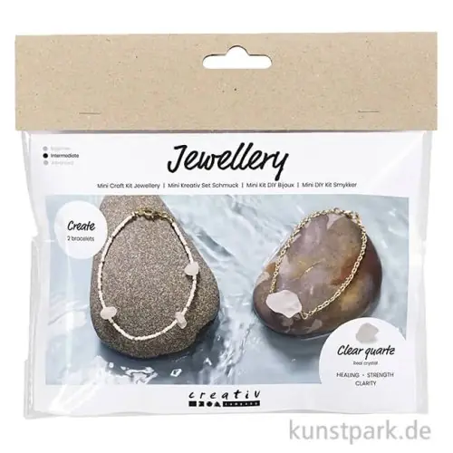 Direkt Vom Hersteller Mini Bastelset Schmuck, Armbänder mit Bergkristallen