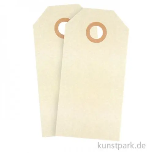 Super-Preis Geschenkanhänger aus Pappe - Natur