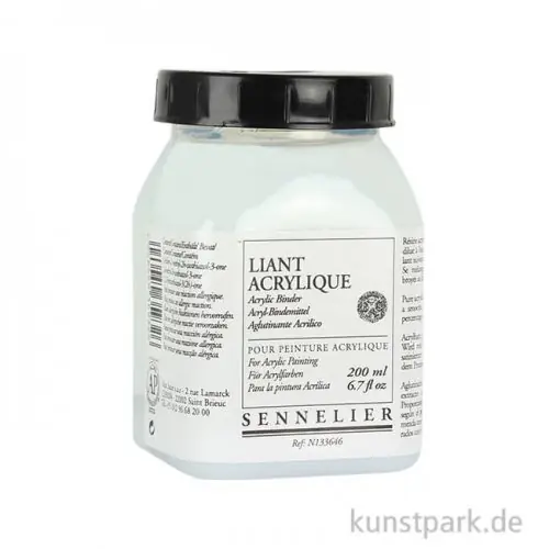 Sennelier Bindemittel für ACRYL 200 ml Neue Ware