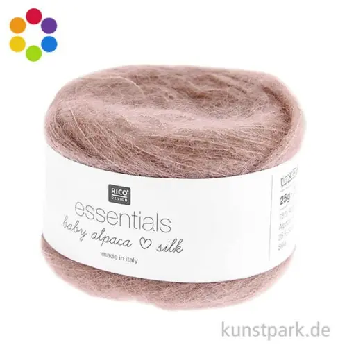 Rico Garn - Essentials Baby Alpaca Loves Silk, 25g, 200m Original
