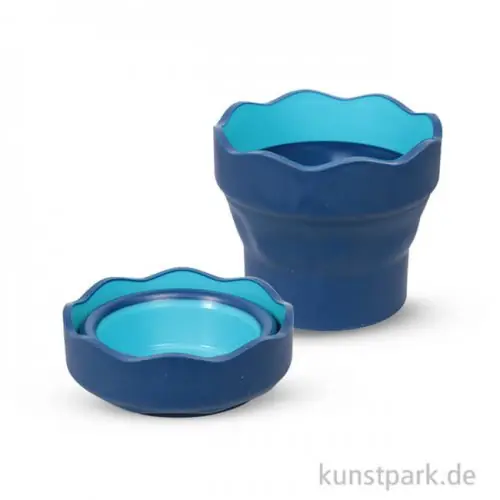 Faber-Castell CLIC&GO Wasserbecher Blau Hochwertig