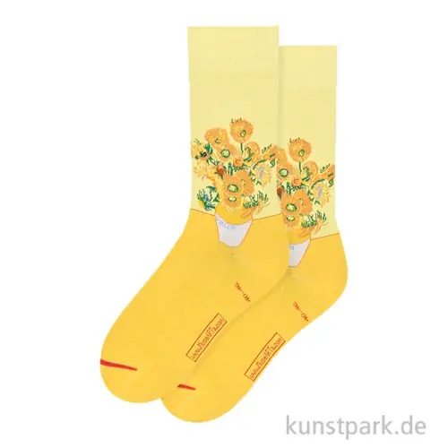 MuseARTa ARTSOX - Kunstsocken, Vincent van Gogh, Sunflowers, 40-46 Bestseller