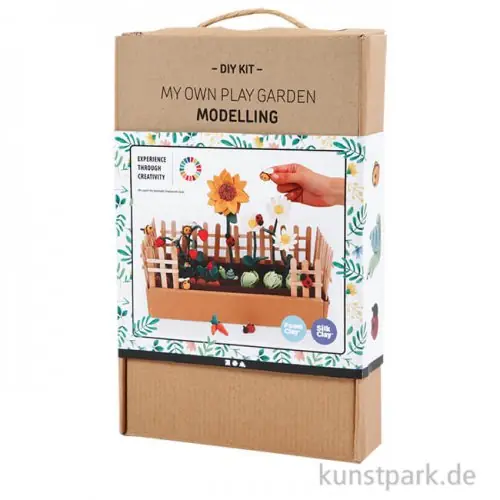 Preis Gesenkt Bastel- und Modellierset für den eigenen Spielgarten mit Anleitung