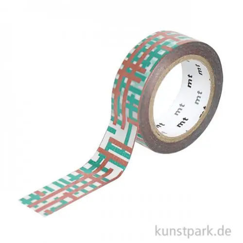 Sonderangebot MT Masking Tape Random Lattice, 15 mm, 7 m Rolle