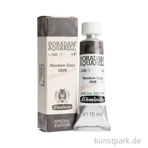 Schmincke HORADAM Aquarell Sonderfarbton Random Grey 2026, 15 ml Finale Aktion
