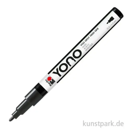 Marabu YONO Marker, 0,5-1,5 mm, Schwarz Knallerangebot