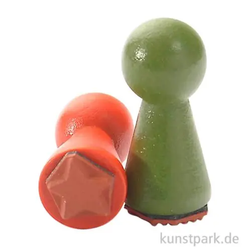 Top-Preis Ministempel - Grafik Stern, 19 mm