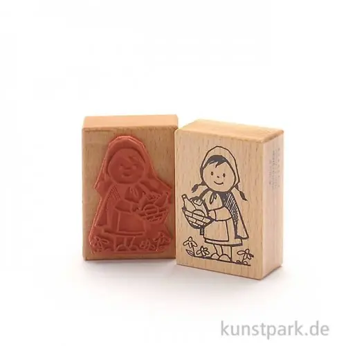 Nur Heute Stempel - Rotkäppchen, 5x7 cm
