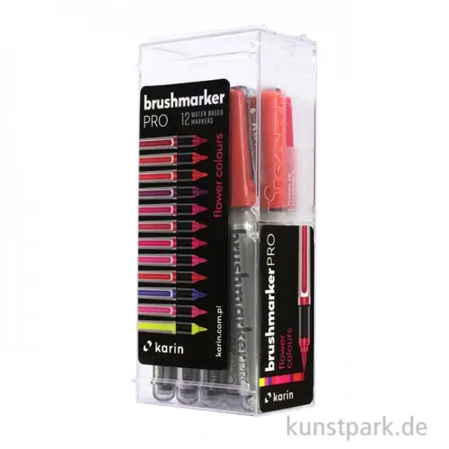Gleich Bestellen Karin Brushmarker PRO Set - 12 Farben, Flowers Colours
