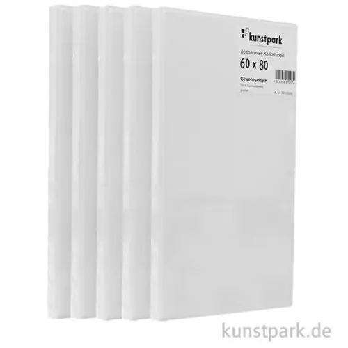 Jetzt Zugreifen Keilrahmen 5-er Set GALERIE - 60 x 80 cm