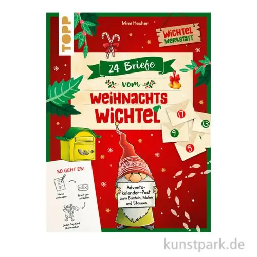 24 Briefe vom Weihnachtswichtel, Topp Verlag Kostenfreie Lieferung
