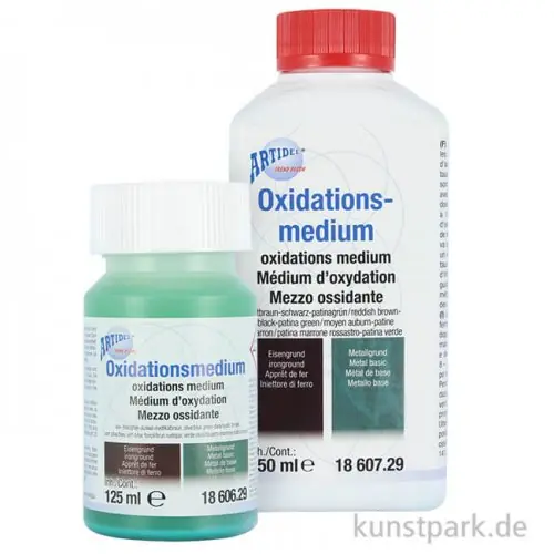 Geprüft Oxidationsmittel - Rustikalbraun-Grünspaneffekt