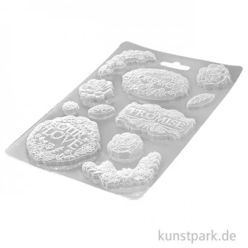 Stamperia Soft Mould (Gießform) - Garden of Promises Dreams, DIN A5 Direktkauf