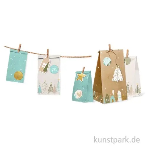 Adventskalender Bastelset - Sweet Home Abverkauf