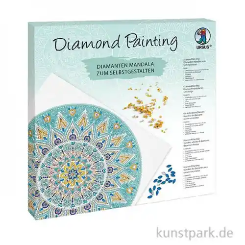 Diamond Painting Set - Mandala 5, 30 x 30 cm Sale