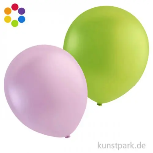 Nur Heute Luftballons rund, Größe 23 cm