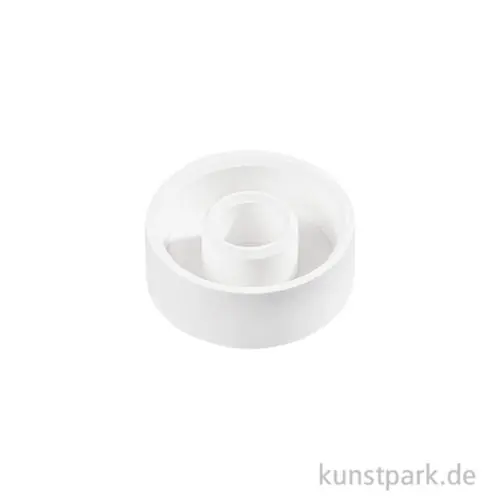 Silikonform Kerzenhalter Rund, 7 x 2,5 cm Gratis Versand