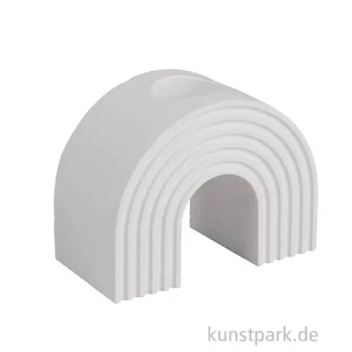 Silikon Gießform - Kerzenhalter Regenbogen, 7,8 x 4 x 6 cm Knallerangebot
