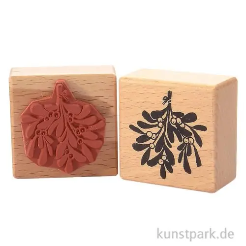 Bestseller Stempel - Hängender Mistelzweig, 5 x 5 cm