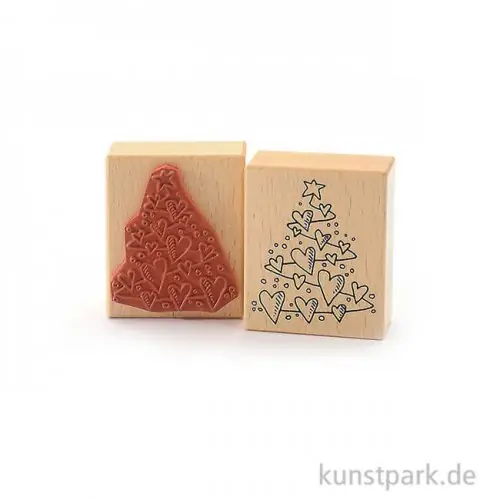 Sonderangebot Stempel - Herzlicher Weihnachtsbaum - 6x7 cm