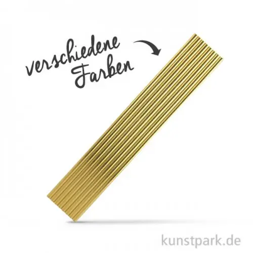 Saisonangebot Wachs-Zierstreifen, 20x0,4 cm, 8 Stück