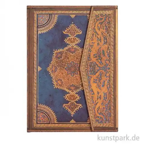 Großhandel PAPERBLANKS Notizbuch Safawidisch Indigo, Blanko, 13 x 18 cm