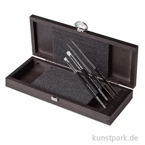 Bestpreis da Vinci Pinselschatulle mit 4 Miniaturpinseln