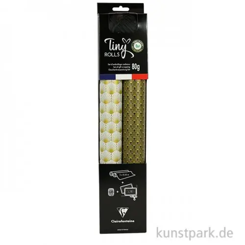 Geschenkpapier Set mit Zubehör - Vintage, Gold Direkt Vom Hersteller