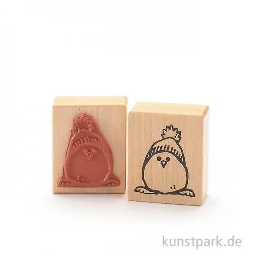 Stempel - Winterküken - 5x6 cm Neu Im Sortiment