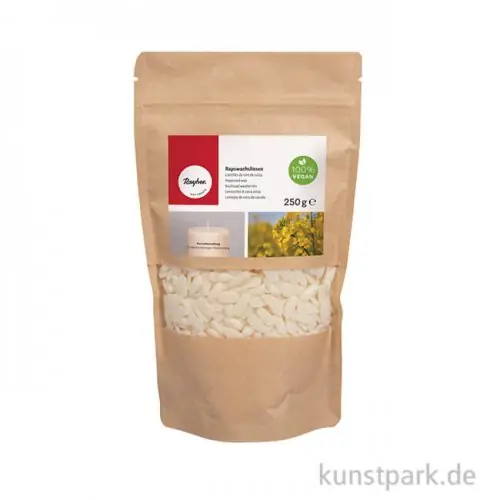 Angebot Rapswachslinsen zum Kerzengießen, 250g