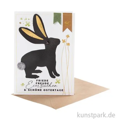 Good old friends - Wackelohrkarte, Friede Freude Eiersuchen Super-Preis