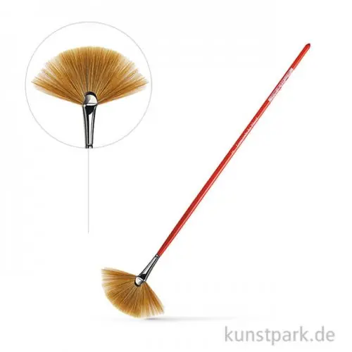 Kracherpreis da Vinci Serie 406 - Fächerpinsel mit hellem Rindshaar